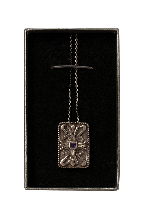 Collier Porte Lunettes Médaillon